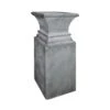 Eckiges Pflanzgefäß Im Antiken Stil Mit Podest Aus Metall - Plurapela -Günstiges Laub Tanz Geschäft eckiges pflanzgefaess im antiken stil mit podest aus metall plurapela