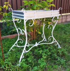 Günstiges Laub Tanz Geschäft -Günstiges Laub Tanz Geschäft grosser blumenstaender aus schmiedeeisen antik rousel2