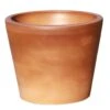Großer Pflanztrog Aus Steinzeug - Winterfest - Rund - Terrakotta - Votum Agite -Günstiges Laub Tanz Geschäft grosser pflanztrog aus steinzeug winterfest rund terrakotta votum agite