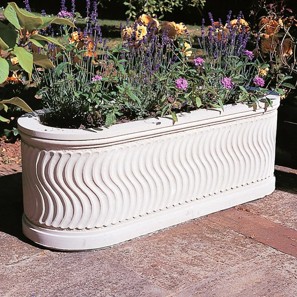 Großer Pflanztrog Stein XXL - Bearwood Park 3 Großer Pflanztrog Stein XXL - Bearwood Park