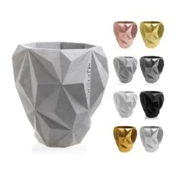 Großer Übertopf Aus Beton Im Modernen Design - Hockney -Günstiges Laub Tanz Geschäft grosser uebertopf aus beton im modernen design hockney7