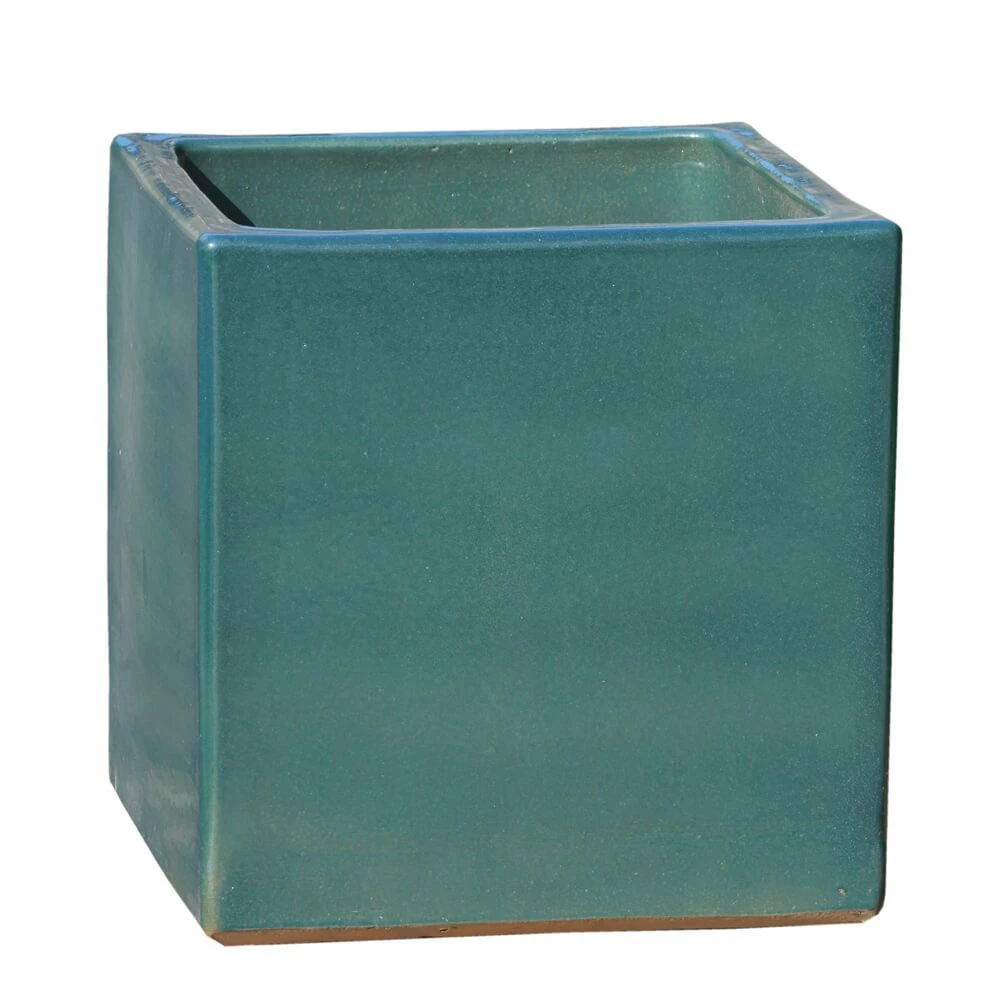 Grüner Blumenkübel Für Garten & Terrasse - Eckig - Frostsicher - Macula Verde 3 Grüner Blumenkübel Für Garten & Terrasse - Eckig - Frostsicher - Macula Verde