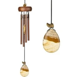 Klangspiel Windspiel Metall Woodstock Precious Stones Chimes - Prairie Jasper -Günstiges Laub Tanz Geschäft klangspiel windspiel metall woodstock precious stones chimes prairie jasper3