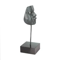 Maskenfigur Aus Bronze - Limitierte Künstleredition - Mask II -Günstiges Laub Tanz Geschäft maskenfigur aus bronze limitierte kuenstleredition mask ii3