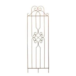 Metall Rankgitter Mit Wappen - Rost - Insignis