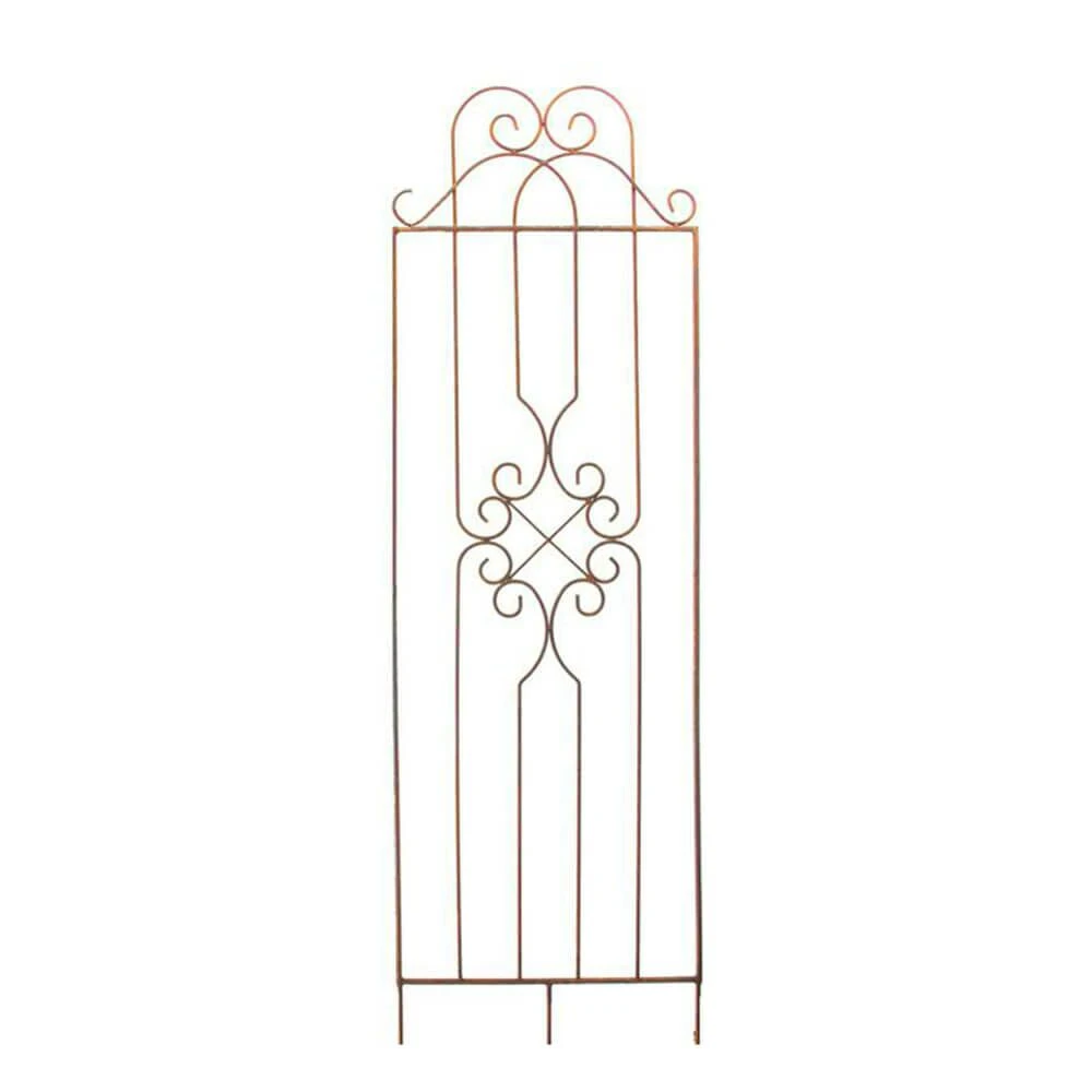 Metall Rankgitter Mit Wappen - Rost - Insignis 3 Metall Rankgitter Mit Wappen - Rost - Insignis