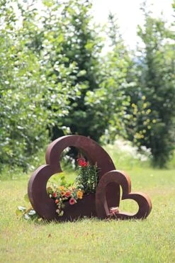 Moderne Garten Plastik Aus Eisen - Herz - Classico Cardo -Günstiges Laub Tanz Geschäft moderne garten plastik aus eisen herz classico cardo3