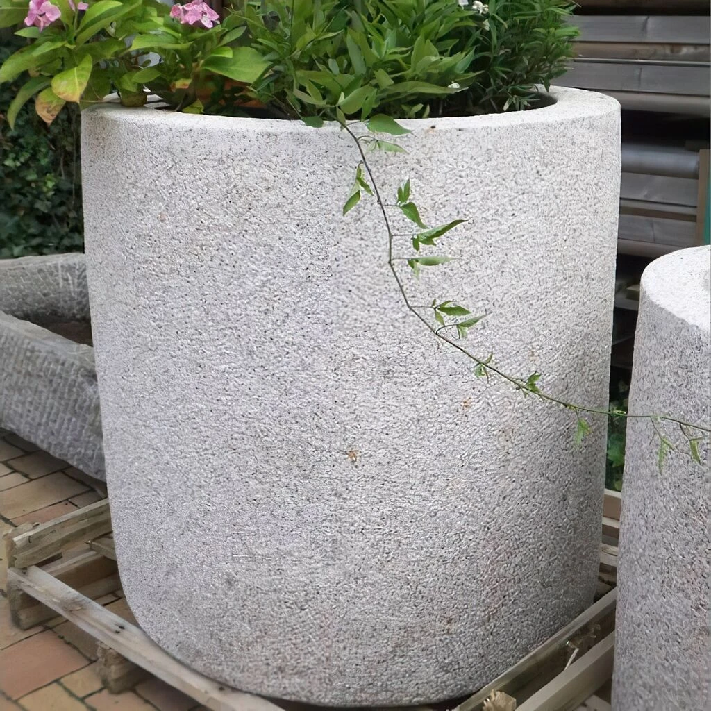 Moderner Natursteinkübel Für Den Garten - Amadora 3 Moderner Natursteinkübel Für Den Garten - Amadora