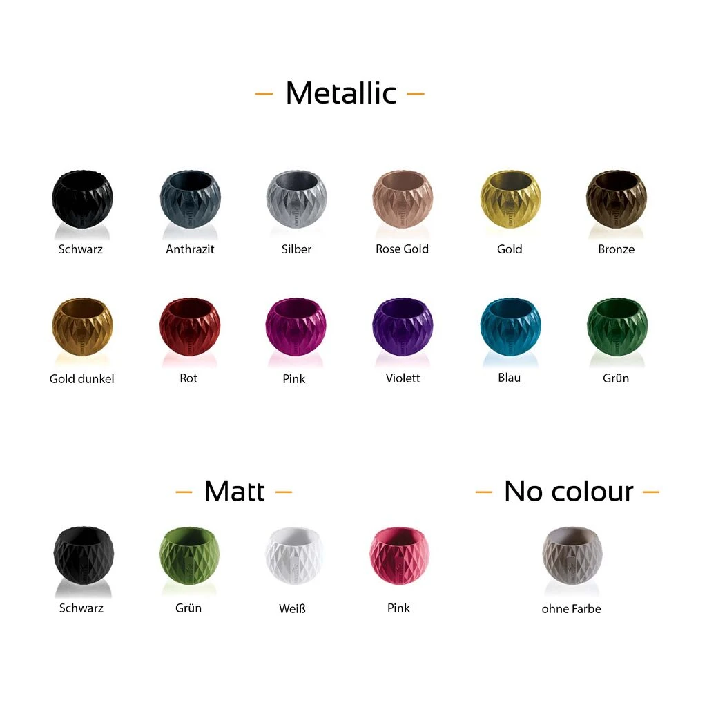 Moderner Übertopf Für Blumen Mit Wellenmuster - Kihilo 6 Moderner Übertopf Für Blumen Mit Wellenmuster - Kihilo – Bild 4