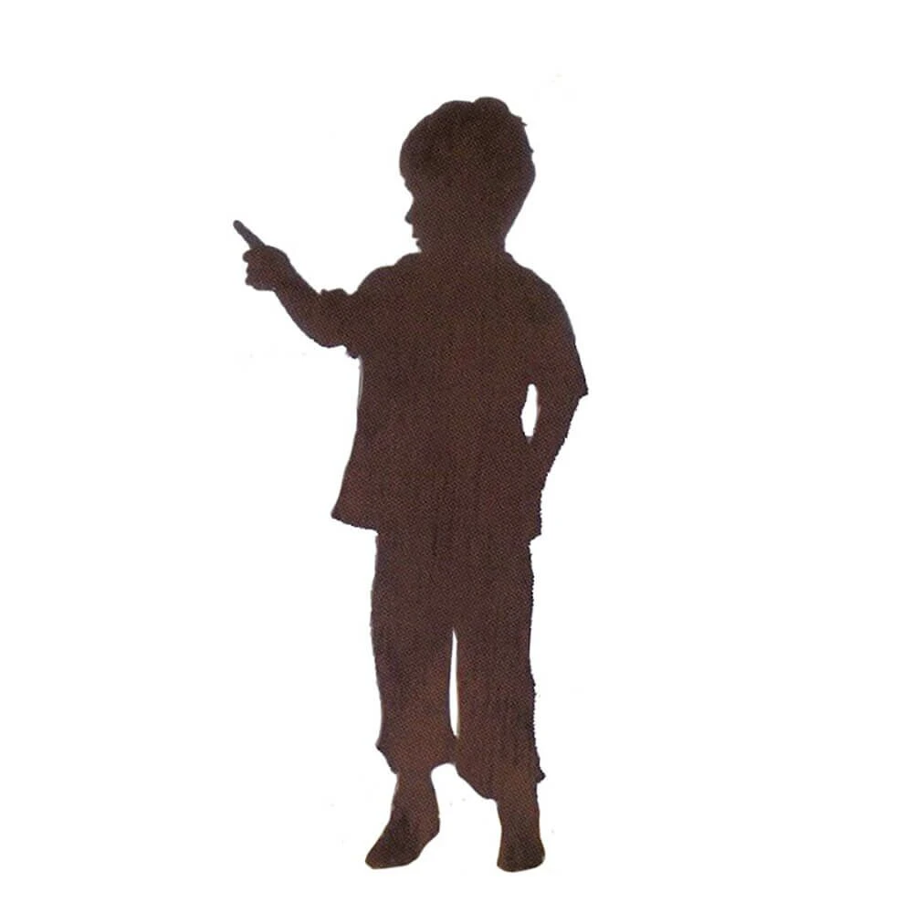 Rost Metall Gartenfigur - Junge - Christian 3 Rost Metall Gartenfigur - Junge - Christian