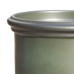 Rundes Pflanzgefäß Aus Steinzeug - Groß - Grün - Frostsicher - Brevis Tropu -Günstiges Laub Tanz Geschäft rundes pflanzgefaess aus steinzeug gross gruen frostsicher brevis tropu2