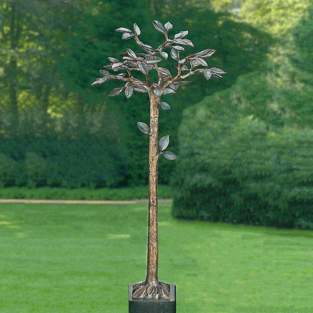 Schöner Bronzebaum Mit Grünen Blättern Für Den Garten - Bavora 3 Schöner Bronzebaum Mit Grünen Blättern Für Den Garten - Bavora