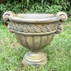 Steinguss Blumentopf Im Antiken Griechenland Stil - Costas -Günstiges Laub Tanz Geschäft steinguss blumentopf im antiken griechenland stil costas3