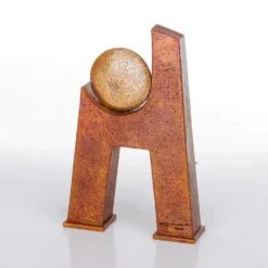 Stilvolle Bronzedeko - Skulptur Im Limitierten Design - Sonnentor -Günstiges Laub Tanz Geschäft stilvolle bronzedeko skulptur im limitierten design sonnentor3