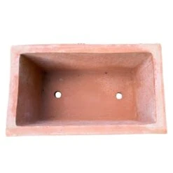 Terrakotta Pflanzkübel Mit Blumen Muster - Zoppo -Günstiges Laub Tanz Geschäft terrakotta pflanzkuebel mit blumen muster zoppo3