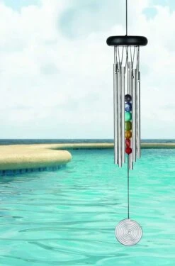 Windspiel Klangspiel Woodstock Chakra Chime - Seven Stone 7 Windspiel Klangspiel Woodstock Chakra Chime - Seven Stone -Günstiges Laub Tanz Geschäft windspiel klangspiel woodstock chakra chime seven stone3
