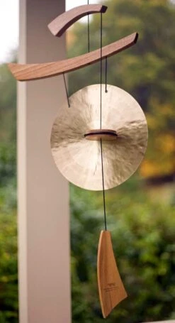 Windspiel - Woodstock Emperor Gong -Günstiges Laub Tanz Geschäft windspiel woodstock emperor gong4