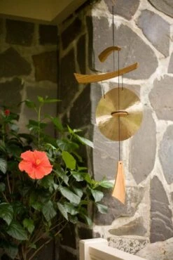 Windspiel - Woodstock Emperor Gong -Günstiges Laub Tanz Geschäft windspiel woodstock emperor gong6