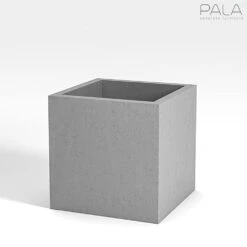 Günstiges Laub Tanz Geschäft 7 Würfelförmiges Pflanzgefäß Aus Beton - Wetterbeständig & Frostfest - Lida