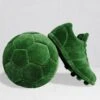 XXL Gartendeko - Fußball & Fußballschuh Aus GFK & Kunstrasen - Scarpa E Calcio -Günstiges Laub Tanz Geschäft xxl gartendeko fussball fussballschuh aus gfk kunstrasen scarpa e calcio